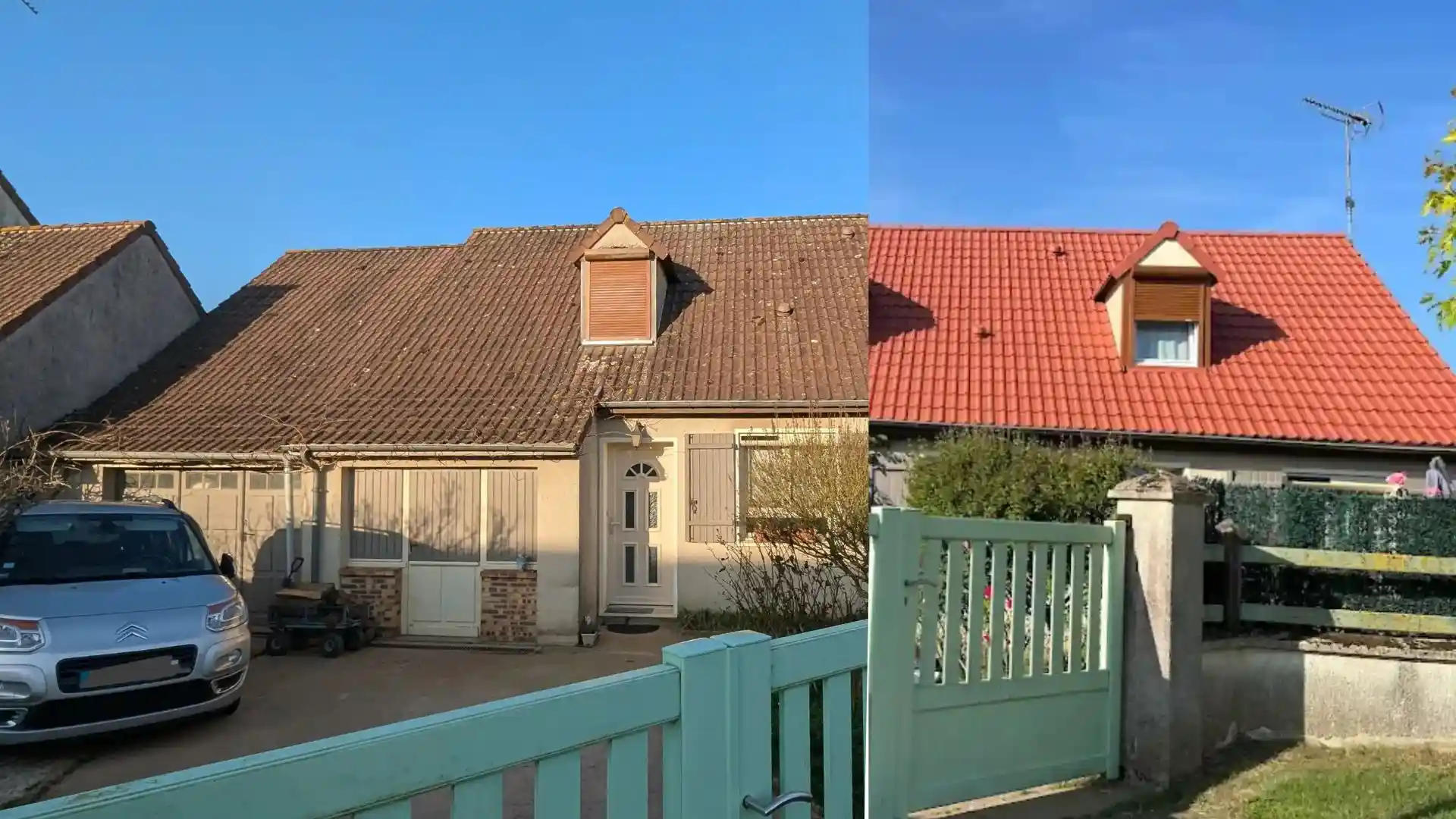 avant apres traitement toiture chartres avant après rénovation toiture chartres