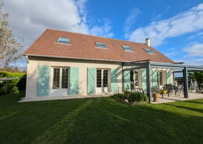 facade maison ancienne apres chantier ravalement de facade