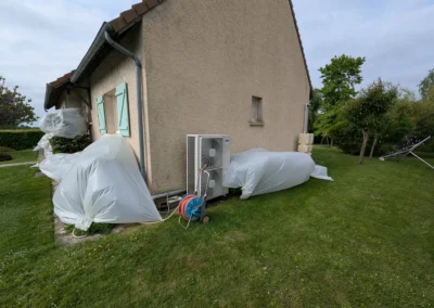 facade maison ancienne avant chantier ravalement de facade