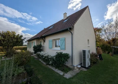 pignon maison ancienne apres chantier ravalement de facade