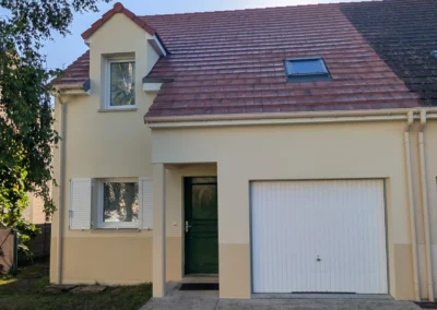 vue apres travaux ravalement i1s et nettoyage toiture hydrofuge leves