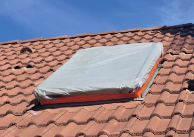 velux toiture protege avant traitement hydrofuge colore