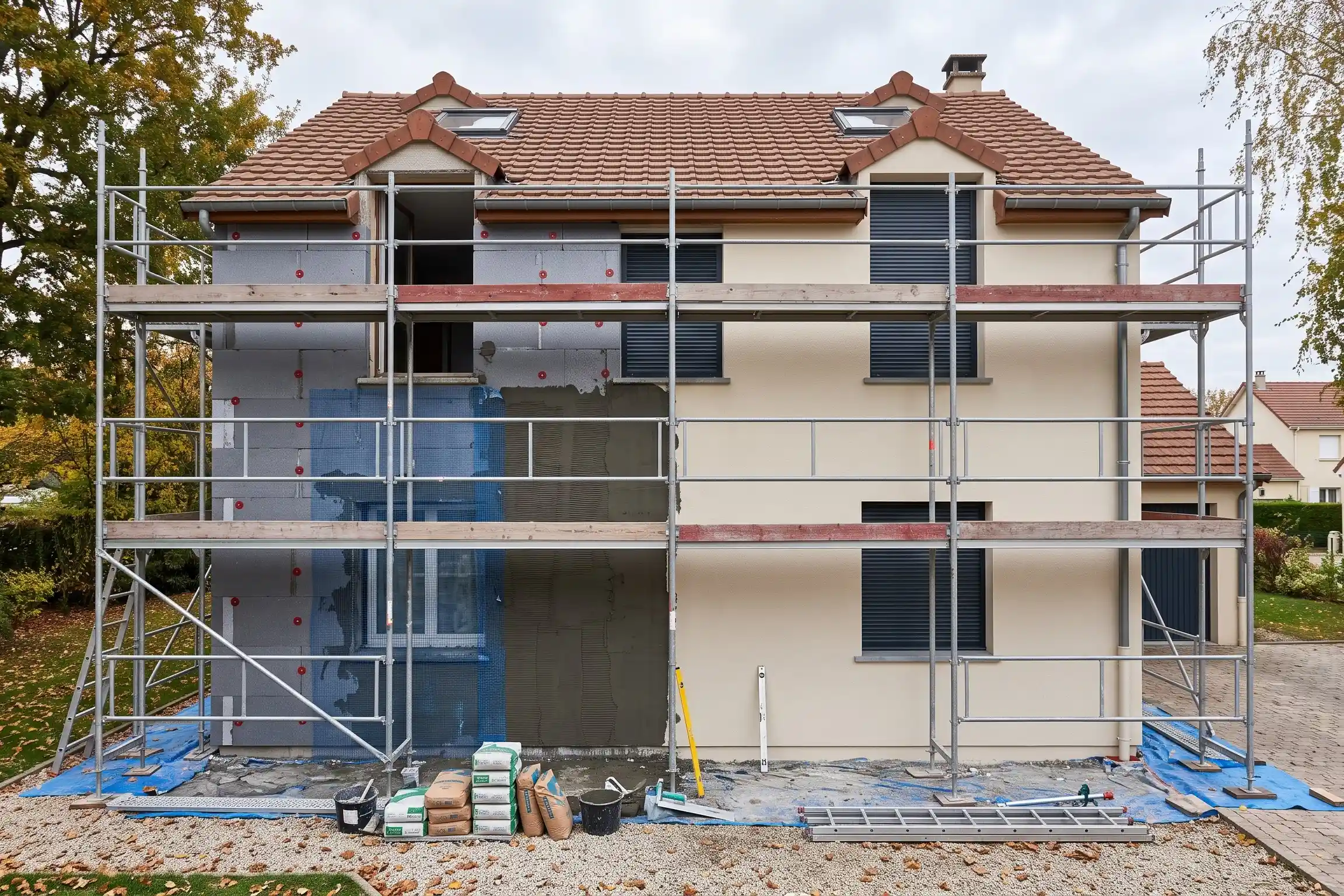 ravalement-facade-isolation-exterieure-chantier ravalement facade isolation exterieure chantier